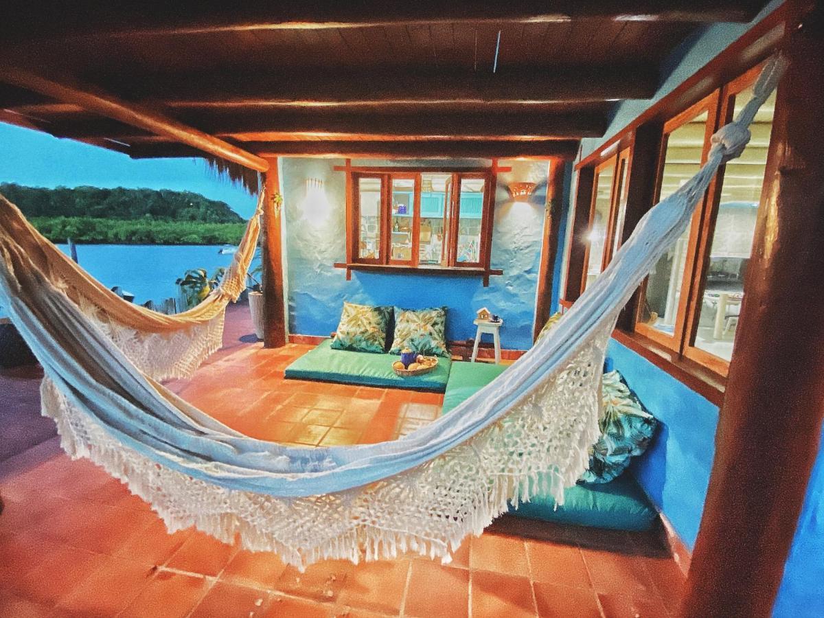 Casinha Azul Caraiva - Casa Completa Na Beira Do Rio Villa Esterno foto