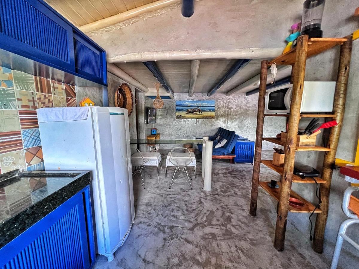 Casinha Azul Caraiva - Casa Completa Na Beira Do Rio Villa Esterno foto