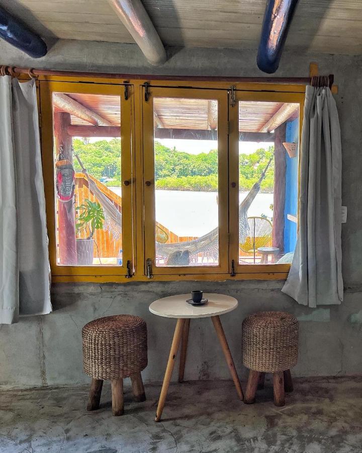 Casinha Azul Caraiva - Casa Completa Na Beira Do Rio Villa Esterno foto