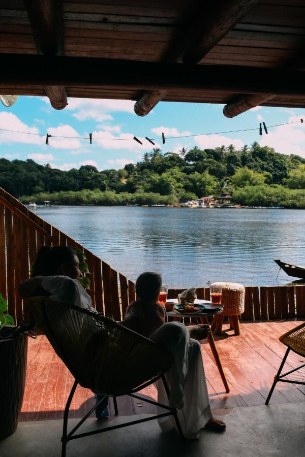 Casinha Azul Caraiva - Casa Completa Na Beira Do Rio Villa Esterno foto