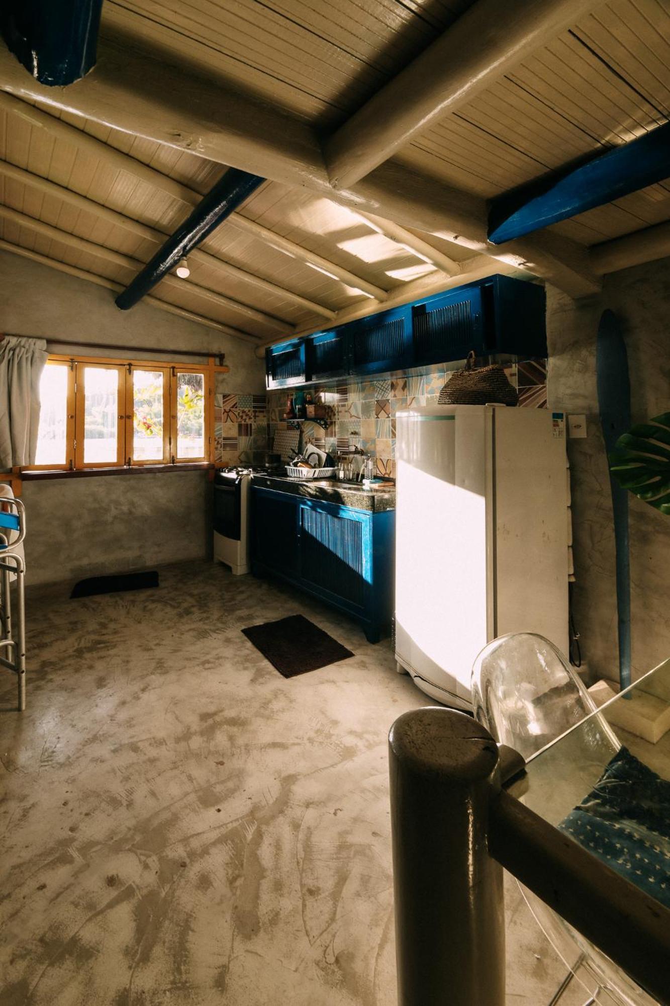 Casinha Azul Caraiva - Casa Completa Na Beira Do Rio Villa Esterno foto