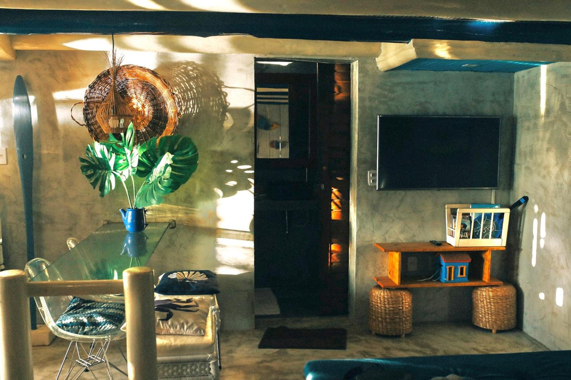 Casinha Azul Caraiva - Casa Completa Na Beira Do Rio Villa Esterno foto